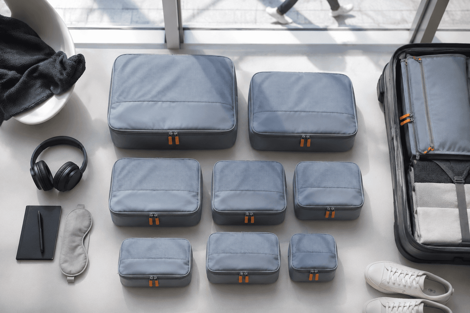 Packing Cubes & Organisers — Compress, sort, repeat