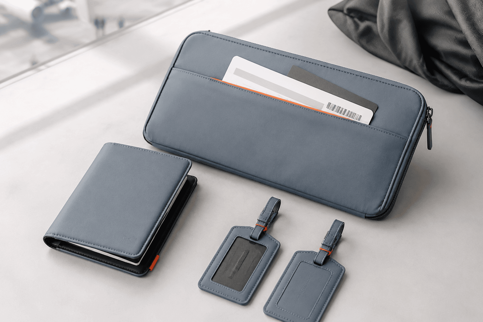 Documents & Wallets — Boarding passes within reach